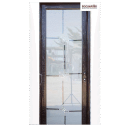 glass bathroom door