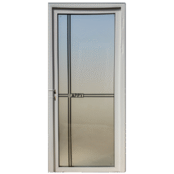 glass bathroom door