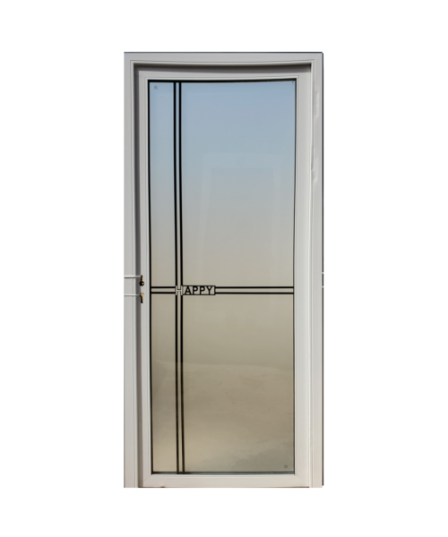 glass bathroom door